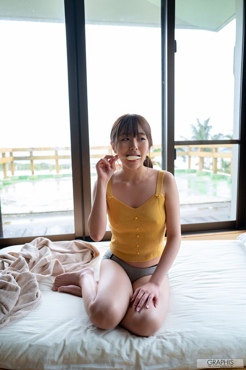The naughty and cute girl next door, showing a mature and sultry body - 青空ひかり