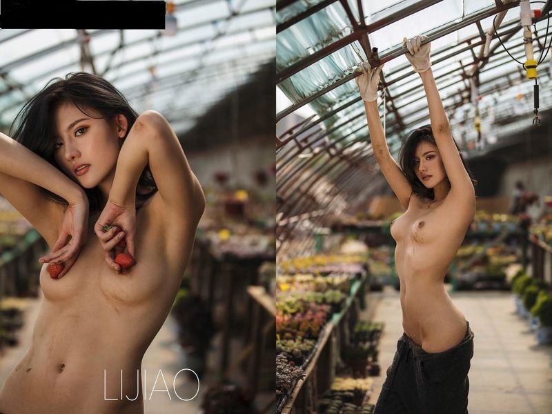High-end beautiful body art photography master [Li Jiao] paid private shooting_(01)