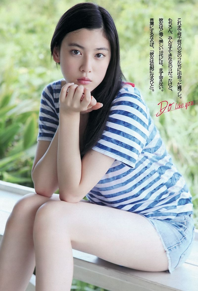 Крутой и красивый фотоальбом очаровательной японской актрисы модели красивой девушки - Санджи Аяка