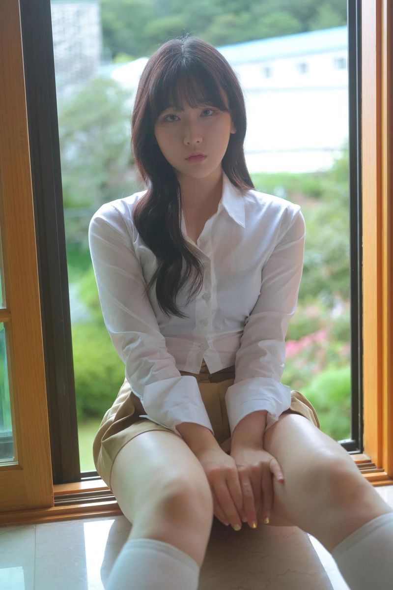 [YeonJju 유연주] 韓国の女の子は美しい曲線と少しの色気を持っています...