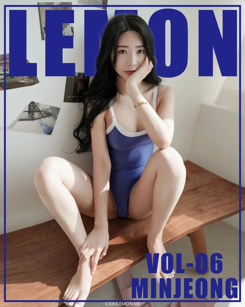 [Minjung 민정] Темпераментная корейская девушка редко публикует сексуальные фотографии в бикини (...