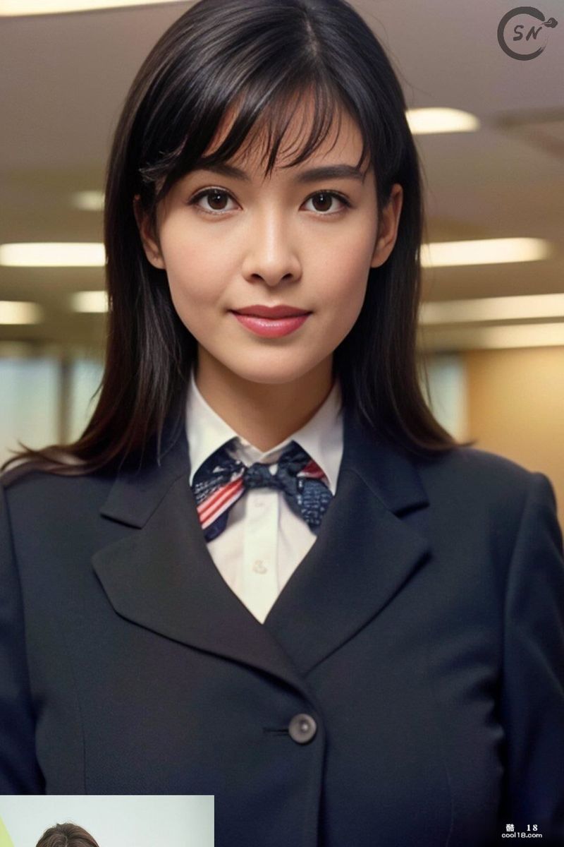[AI generated] Childhood goddess Zhou Huimin exposed in the office