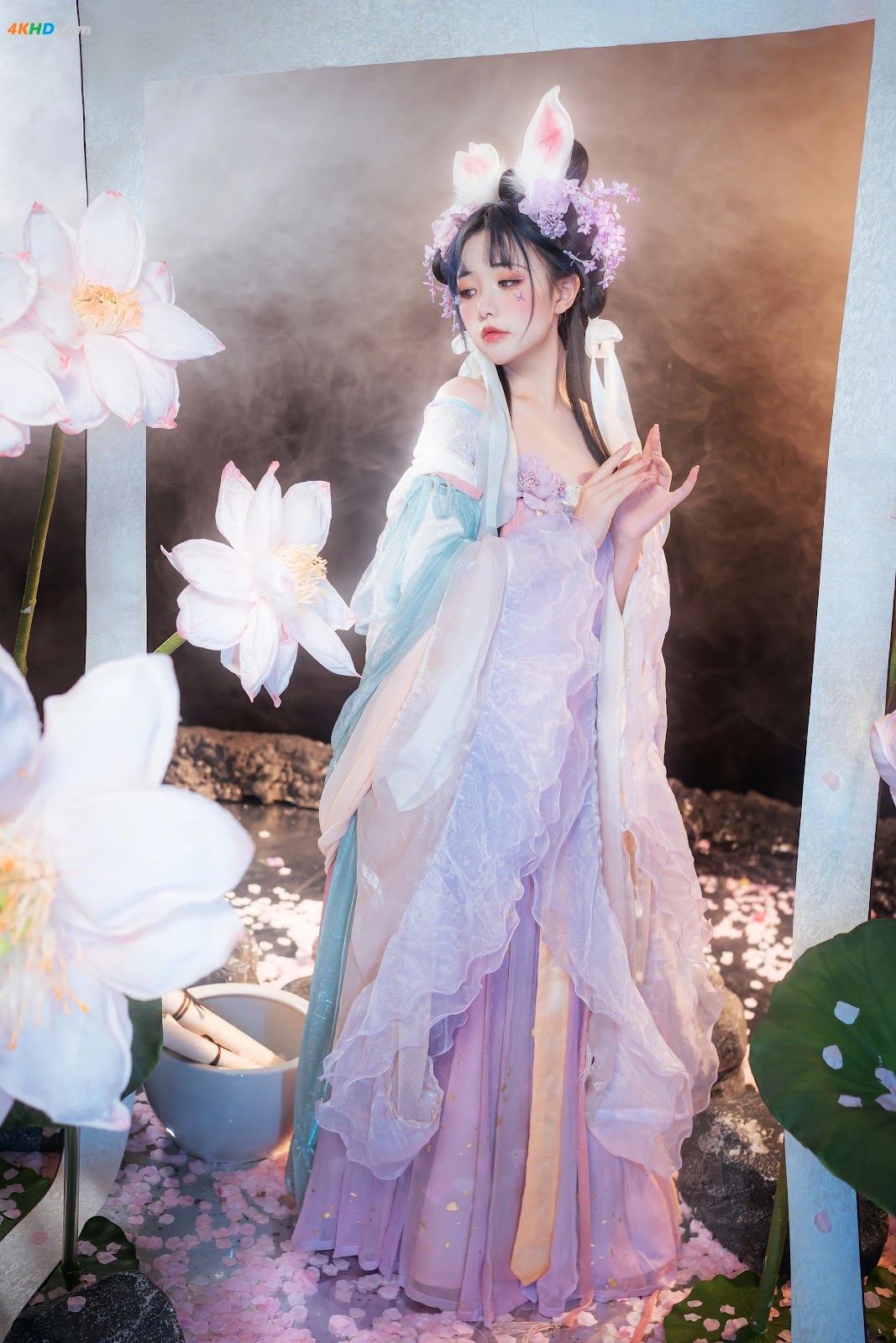【福利】古装 COS 画中狐仙 绮怀 - 卡通福利